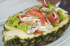 Seafood & Pineapple Salad 